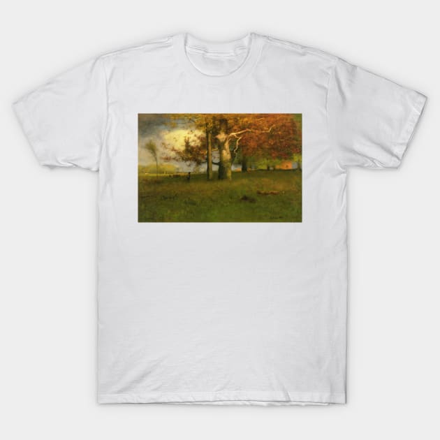 Early Autumn, Montclair by George Inness T-Shirt by Classic Art Stall